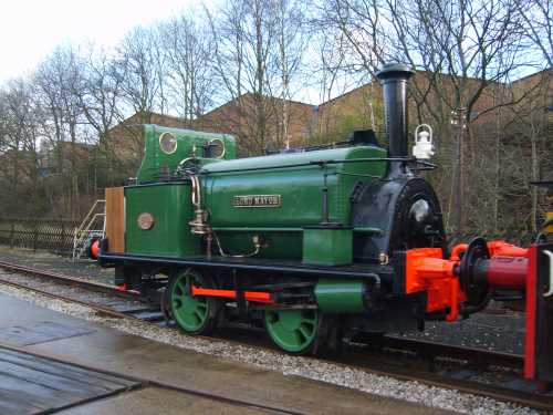 "Lord Mayor", built by Hudswell Clarke and Co, Leeds in 1893.